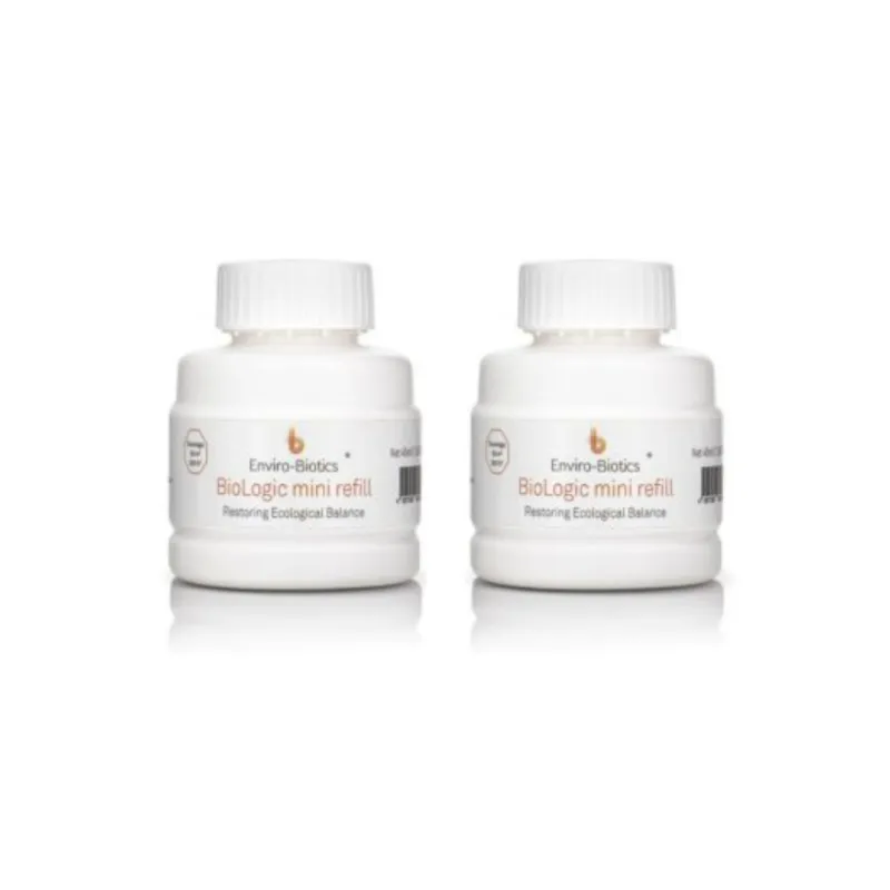 EnviroBiotics BioLogic Mini Subscription Twin-Pack Refill cartridge pair