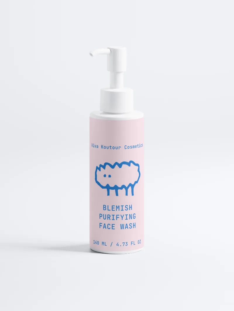 Viva Koutour Cosmetics Blemish Purifying Face Wash gentle cleanser