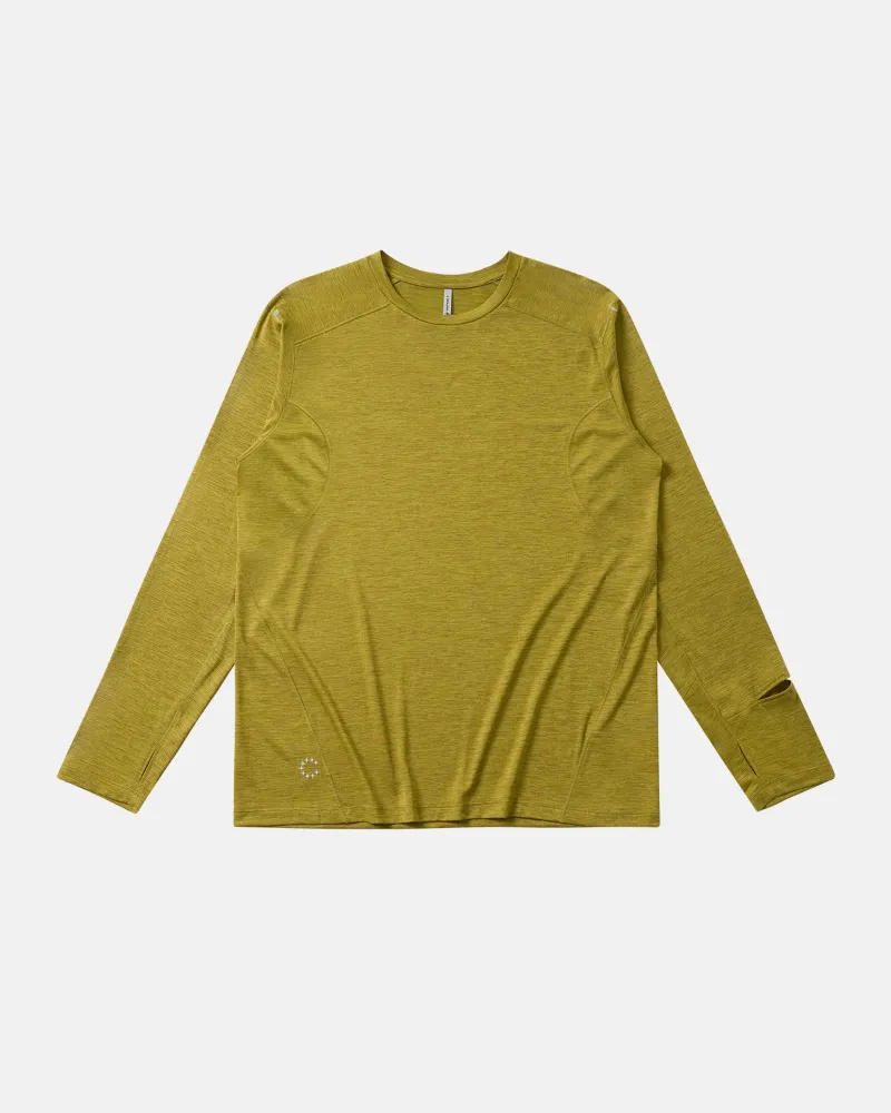 INFLATION AirFlow Quick-Dry Long Sleeve Tee with reflective print and Rudolf fabric technology