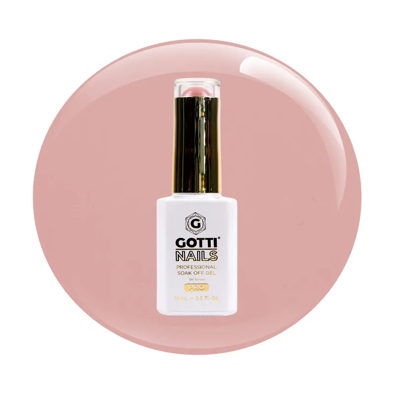 Gotti Nails #14G Gel Color No Dudes Nude warm nude crème gel polish bottle