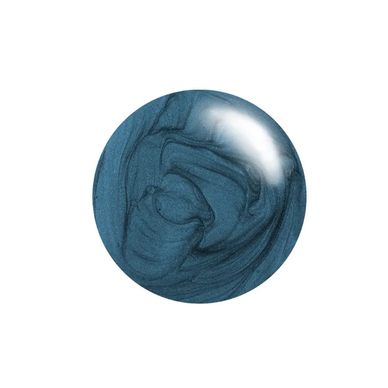 Clear Jelly Stamper #36 Midnight Rendezvous stamping polish bottle showing soft blue shimmery polish