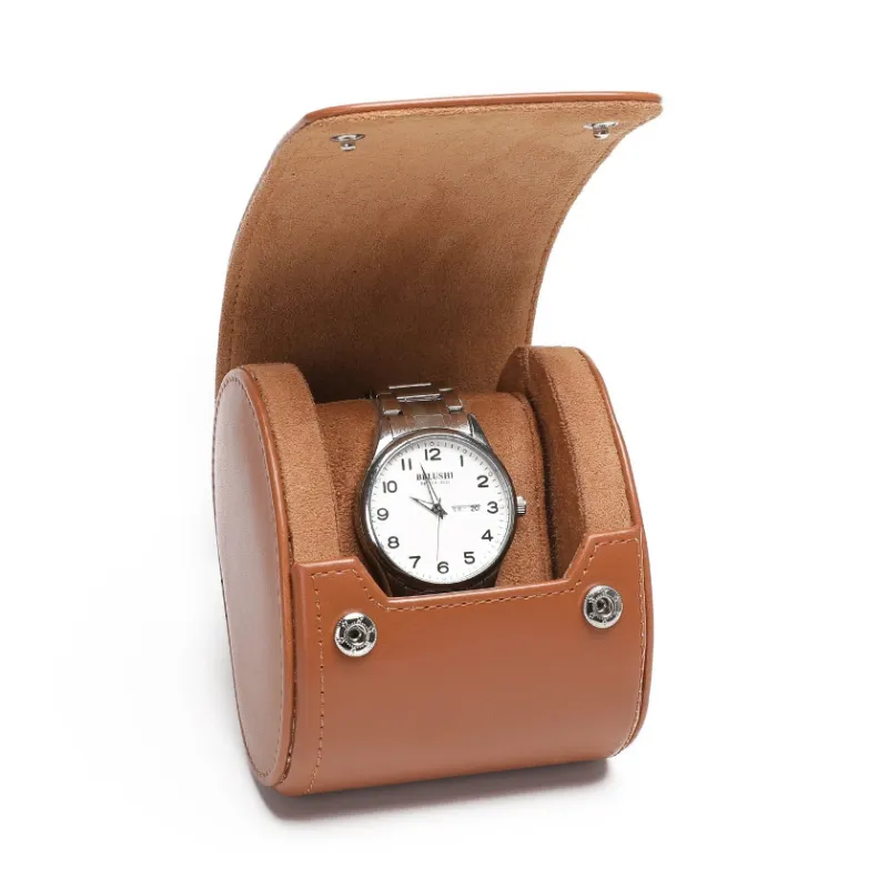 Rotation Horlogère Capri Solo Écrin personnalisable pour 1 montre, faux leather single watch storage case