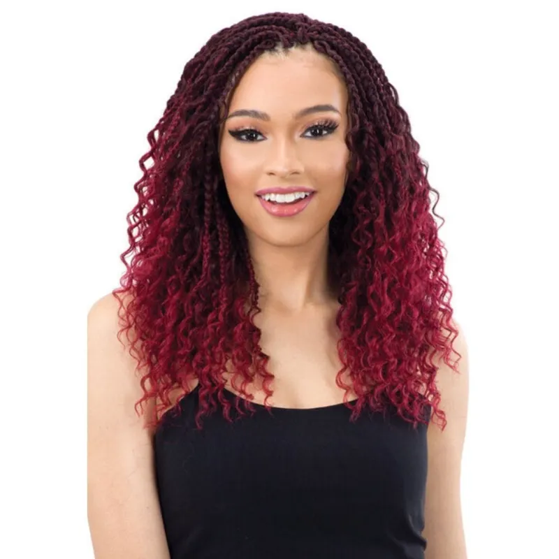 Hairsofly Shop Freetress Crochet Braid Boho Hippie Braid 12 inch pre-looped crochet hair