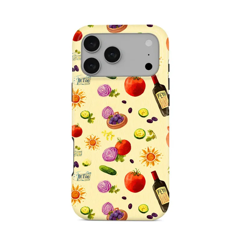 COBAK Case Aperitivo Tough Phone Case in printed design