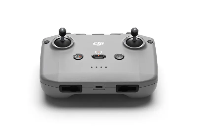 DJI RC-N3 Remote Controller with smartphone holder mounted