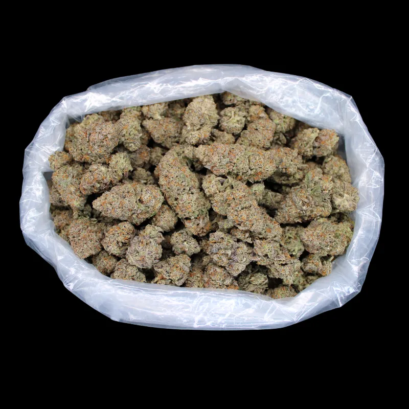THCA Small Buds Cheap Indoor THCA Flower Ounce, variety of colorful indoor-grown buds