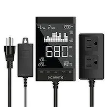 Mass Hydroponics AC Infinity CO2 Controller smart outlet with digital display and sensor probe