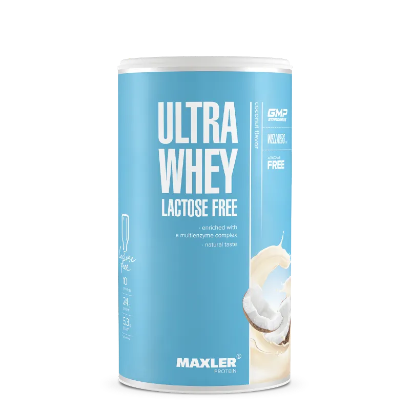 MAXLER Ultra Whey Lactose Free protein powder