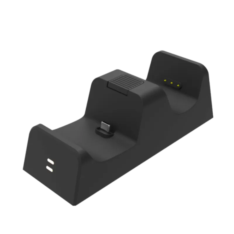 JSAUX Dual Energy Station for Steam Controller with magnetic charging slots and Puck storage