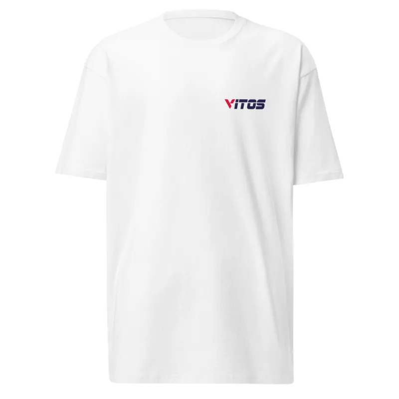 Vitos Premium Heavyweight Tee - structured heavyweight cotton t-shirt