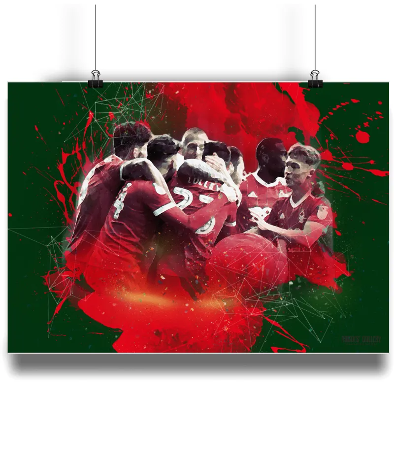 Rogues Gallery 1-0 to Forest Poster with premium UV printed artwork