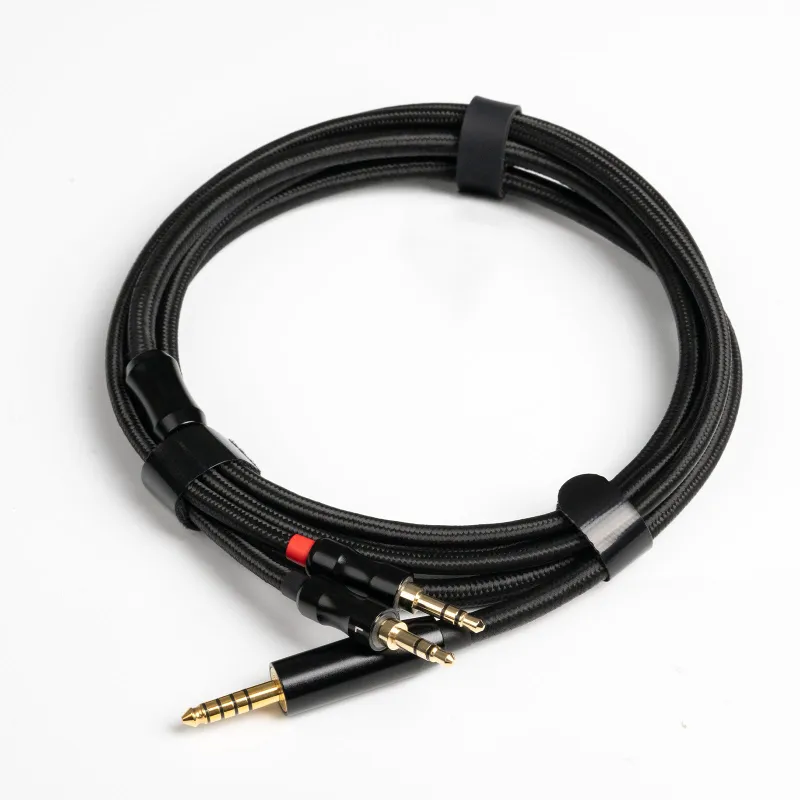 Fosi Audio 4.4mm Standard Cable for i5 Planar Magnetic Headphones with braided design