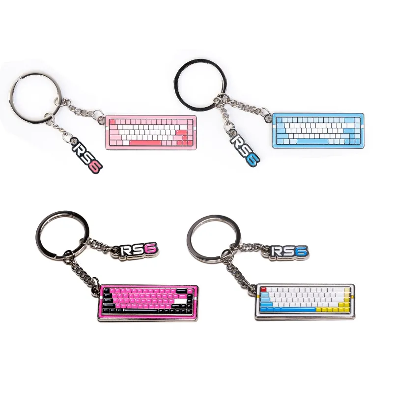 ATK Gaming Gear RS6 Collectible Mini Metal Keyboard Keychain replica