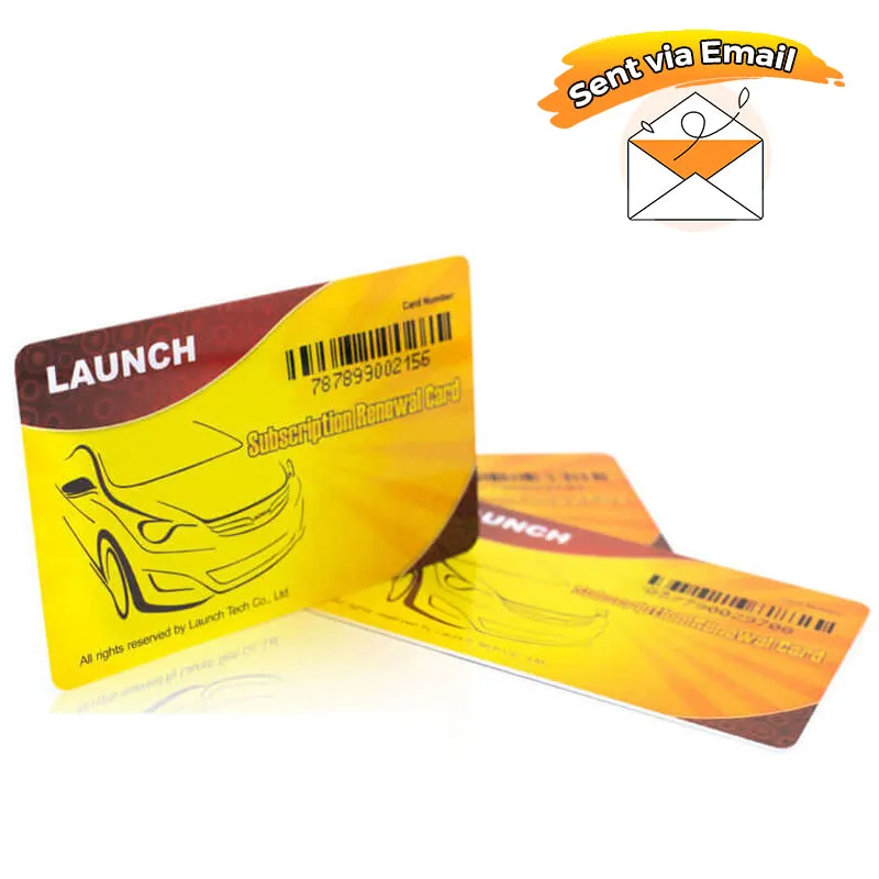 LAUNCH renewal card for CRP919E and X431 Pro Elite diagnostic scanners