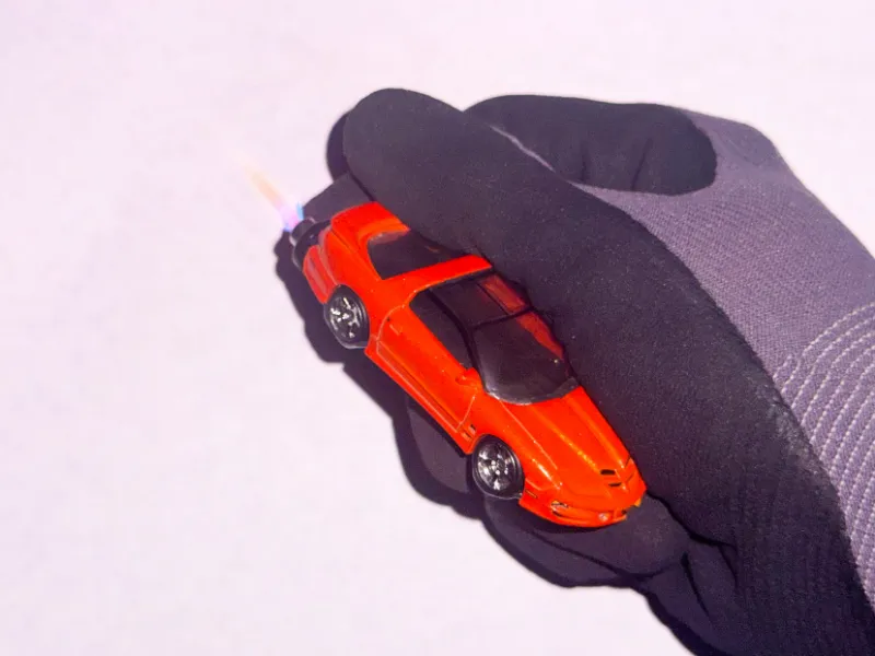 SoCal Divinity Pontiac Firebird Ws6 Refillable Lighter shaped like a miniature car