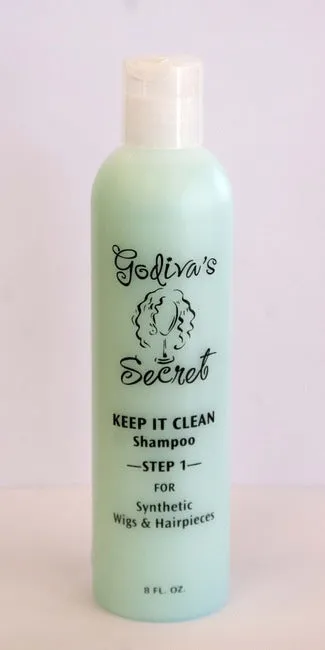 Godiva's Secret Wigs Keep It Clean Shampoo Dozen bulk package of 12 bottles