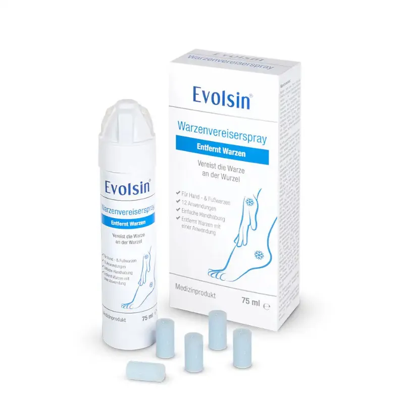 Evolsin Medical Warzenvereiser Spray cryotherapy wart freezing spray bottle