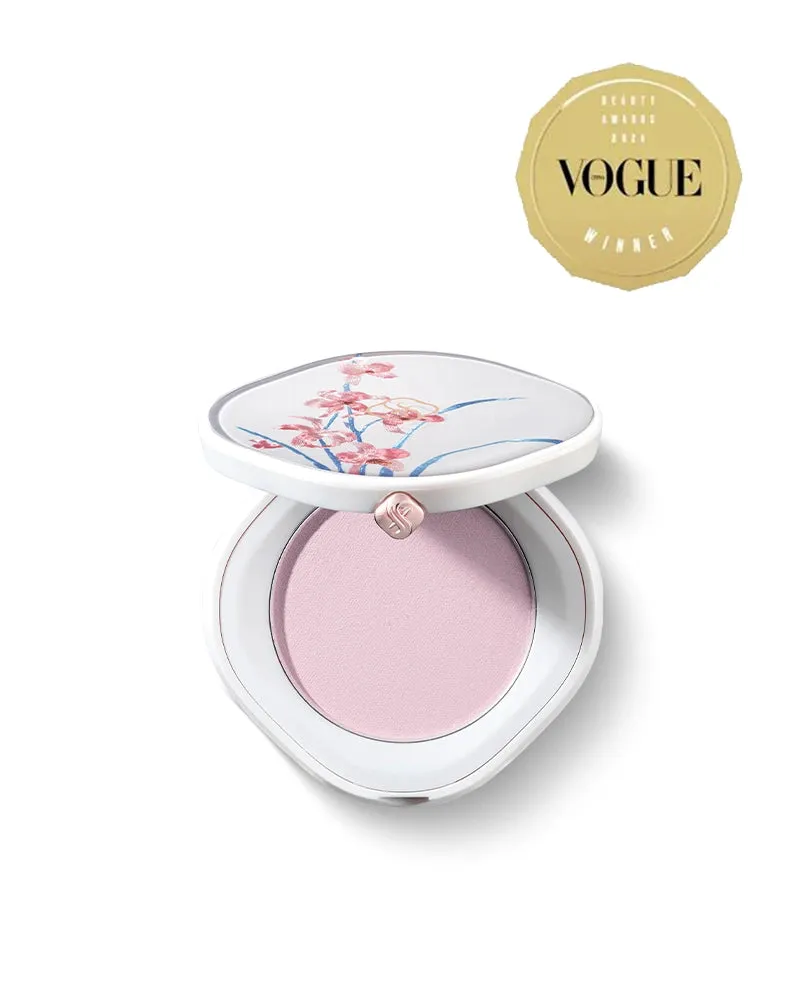 Florasis Ethereal Flush Smooth Powder Blush Ode to Embroidery, embroidered compact
