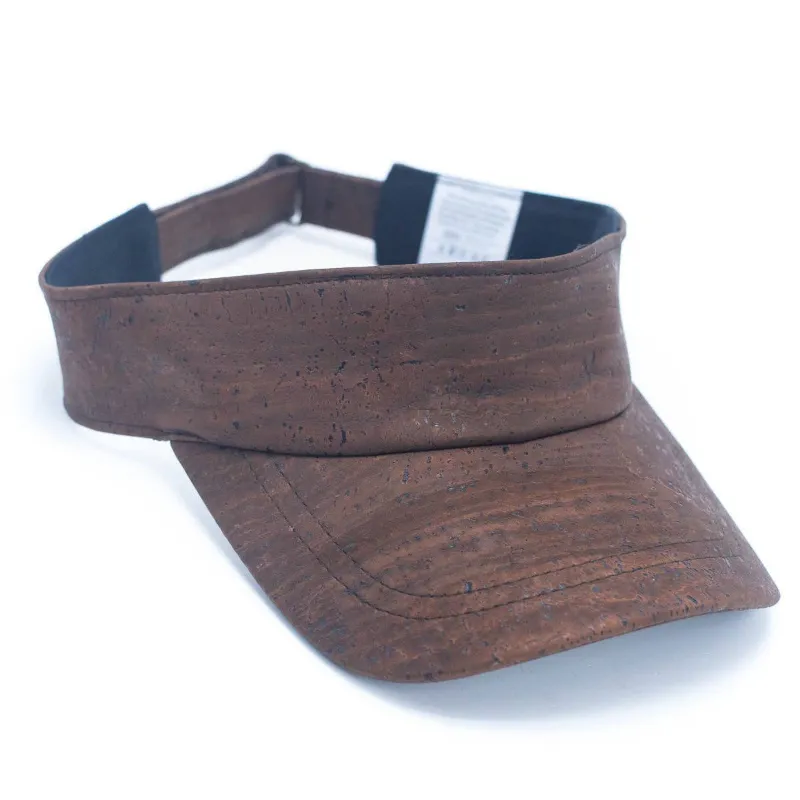 Corkadia Brown Cork Open Top Hat L-877-C in natural brown cork