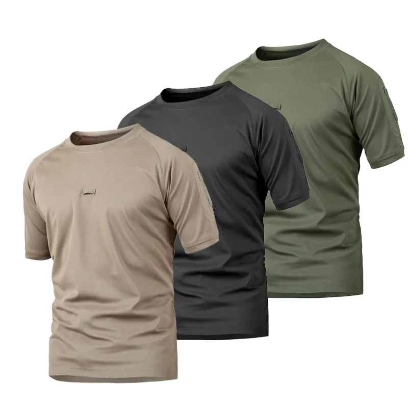 Falour Lightweight Quick Dry Shirt 3-Pack with button fronts and chest pockets