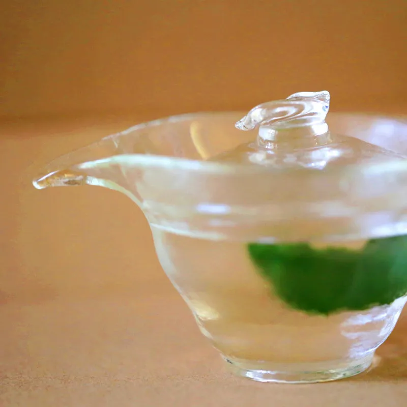 Wild Tea Qi Lao Tzu Gai Wan glass brewing vessel