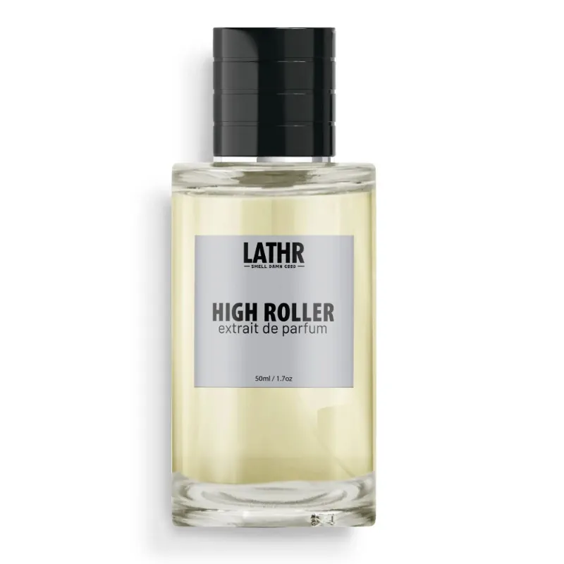 LATHR High Roller Extrait Cologne bottle