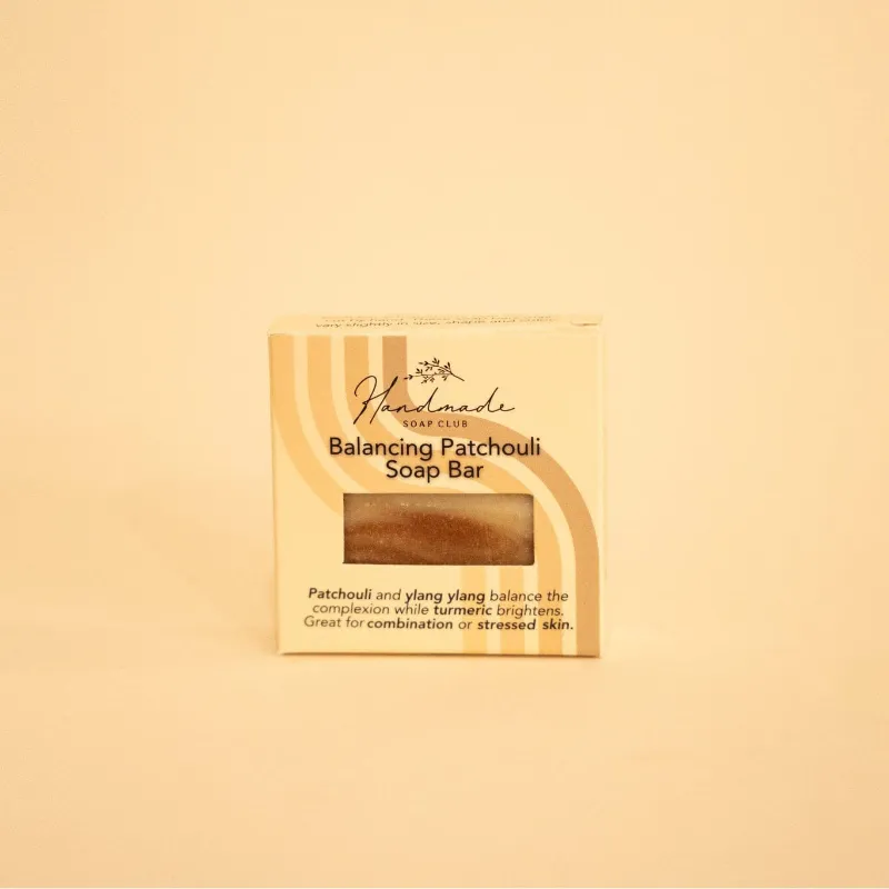Spirit Nest Balancing Patchouli Soap Bar with patchouli and ylang ylang essential oils