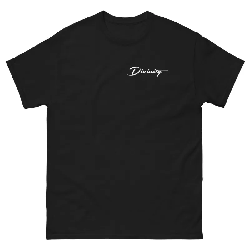SoCal Divinity Classic Heavyweight Cotton Tee showing branded shirt design