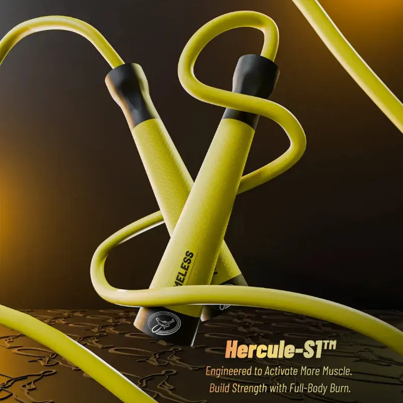 Timeless Jump BodyTone Rope weighted jump rope with handles