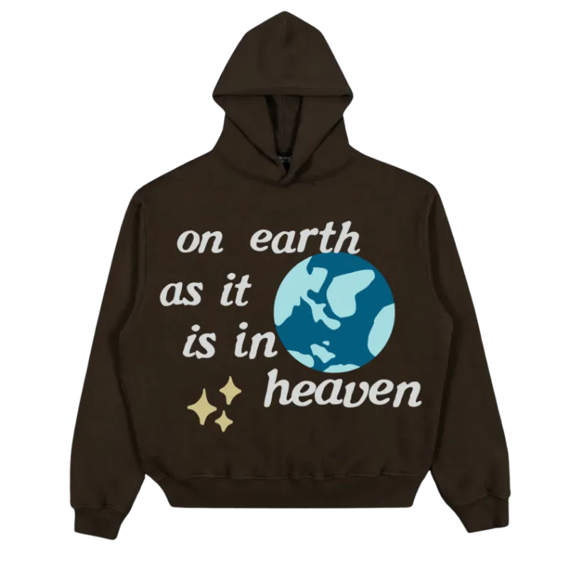 We The Believers On Earth As It Is In Heaven Hoodie front view