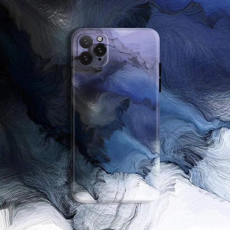 Techypop Smoke Paint Soft Silicone Shockproof Protective Designer iPhone Case on phone
