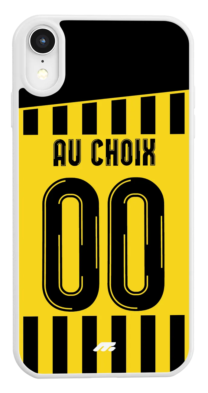MYCASE FC AL-ITTIHAD - DOMICILE personalized phone case in soft silicone with team colors
