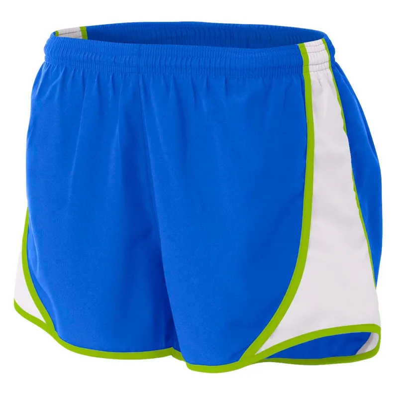 Do It Tennis A4 Women's 3" Tennis Speed Shorts in Royal/Lime
