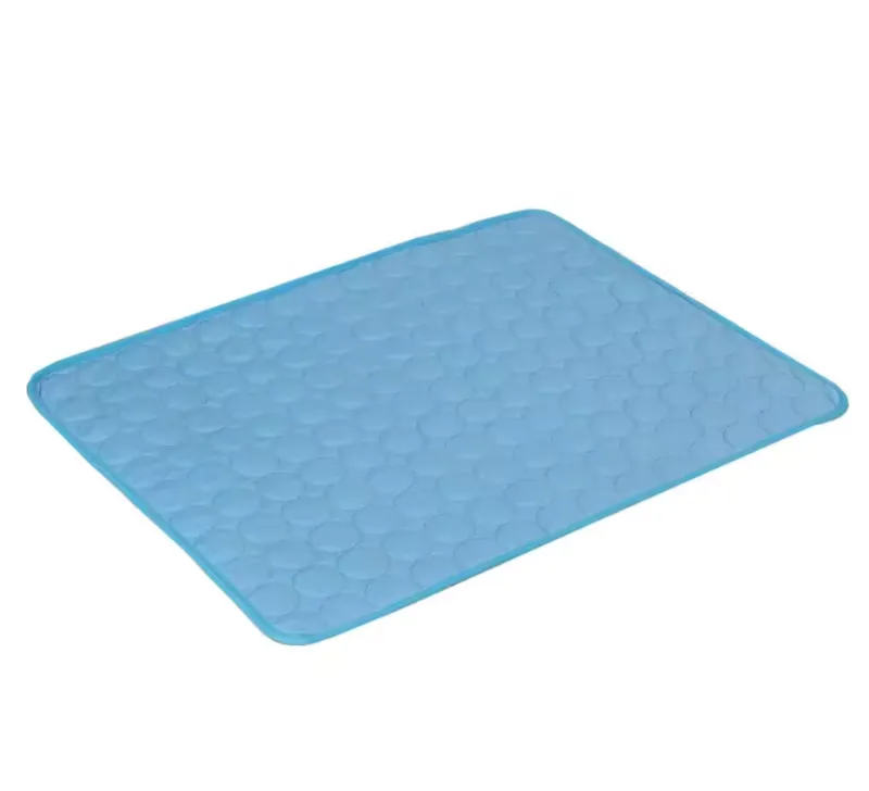 Rhykin ChillPaws Cooling Mat showing pressure-activated cooling surface for pets