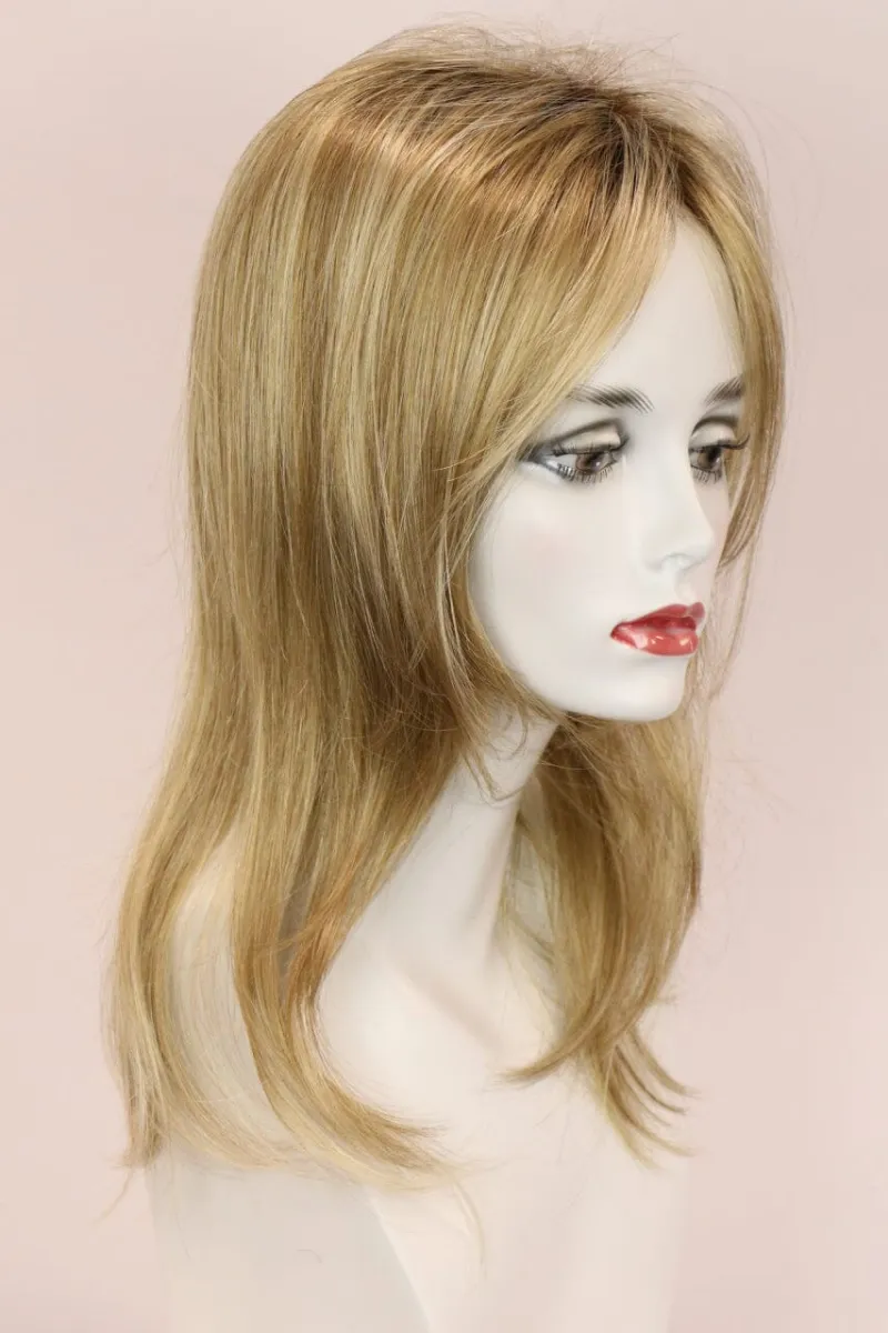 Godiva's Secret Wigs Long Top w/ Roots rooted hair topper with metal clips