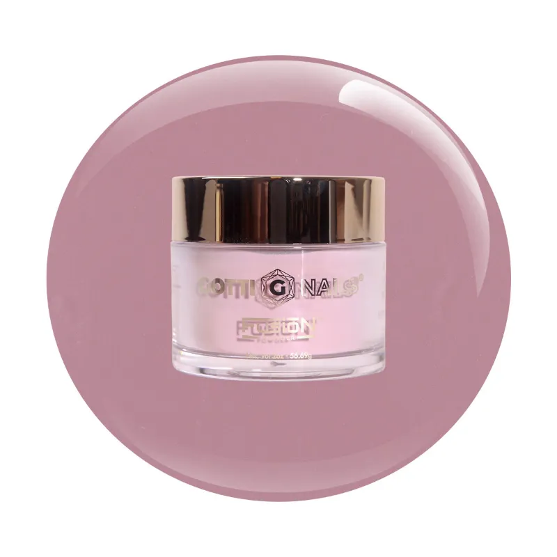 Gotti Nails #13F Gotti Fusion Powder A Friend of Ours rosy nude crème dip powder jar