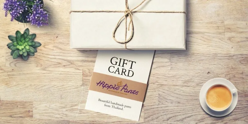 Hippie Pants Gift Card digital email delivery redeemable online