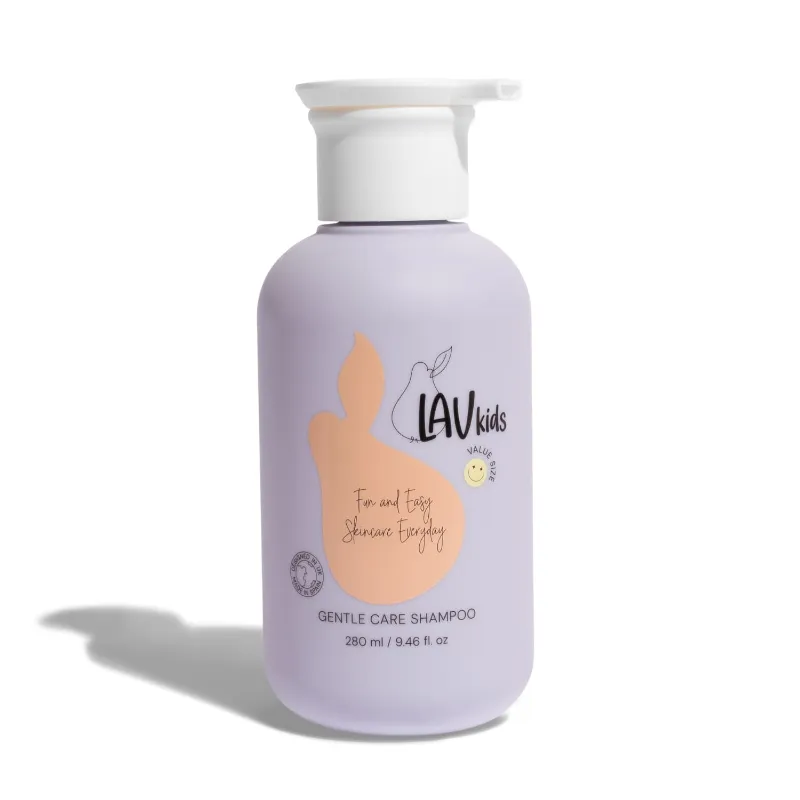 Lav Kids WH | Gentle Care Shampoo bottle of tear-free shampoo for kids