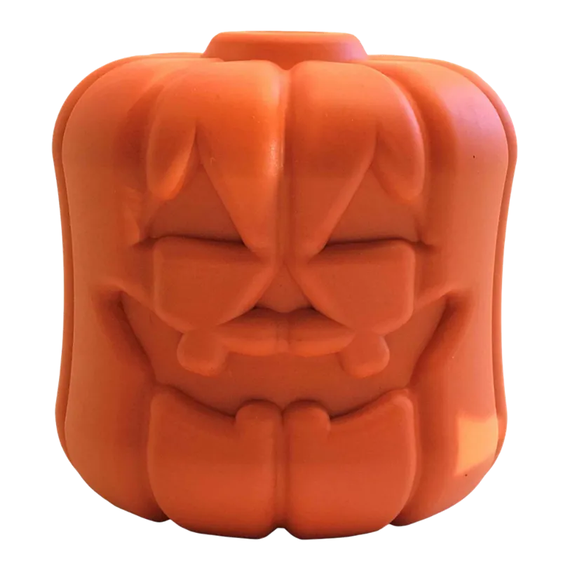 Soda Pup Jack O Lantern Halloween dog chew toy treat dispenser for large dogs