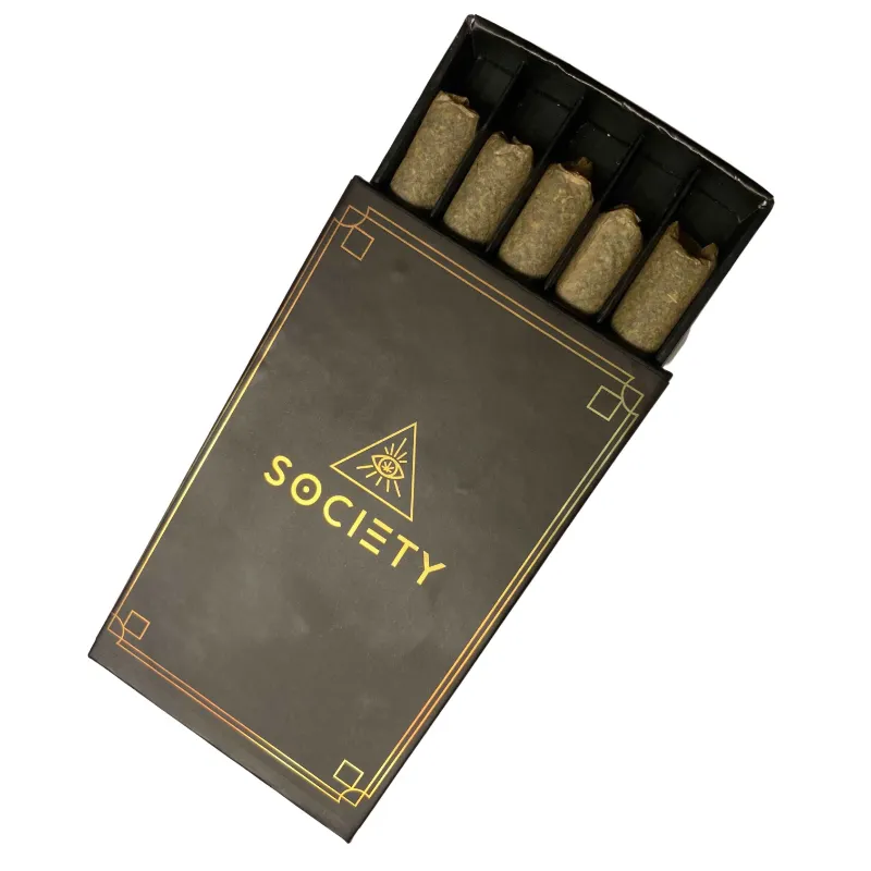 Society's Plant Pleasure Strain Prerolls for Sexy Time with THCA cannabis flower
