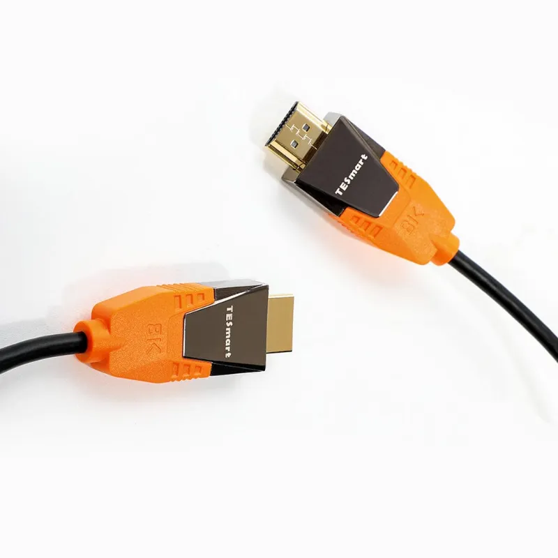 TESmart Ultra 8K HDMI 2.1 Cable with zinc alloy connector and fire-rated jacket