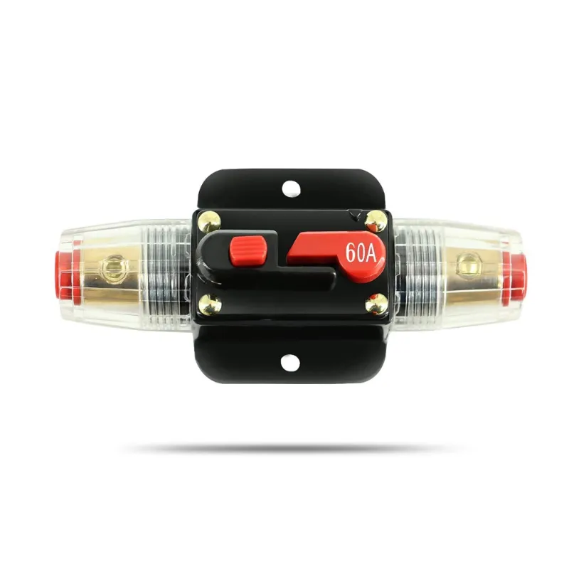 ACOPOWER 60 Amp Resettable Fuse Circuit Breaker with waterproof housing