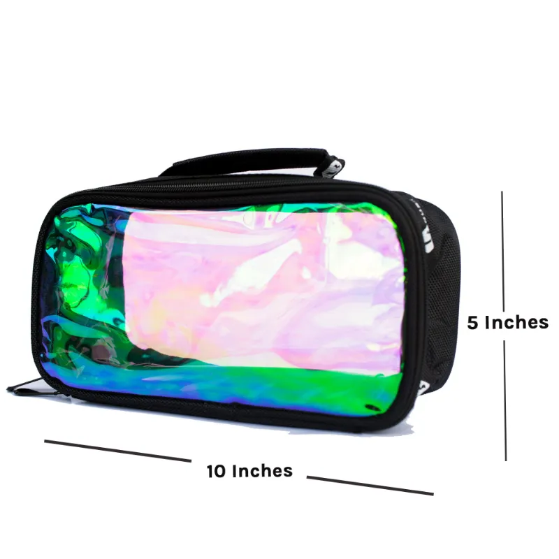 Nuban Beauty Pro Utility Pouch small clear vinyl makeup storage bag