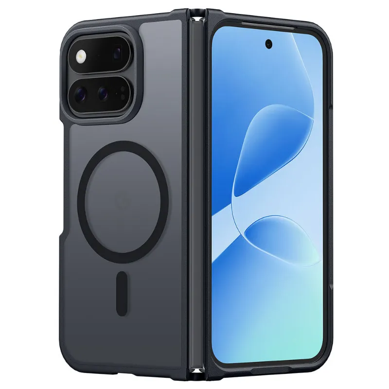 FNTCASE OFFICIAL Google Pixel 11 Pro Fold Phone Case in frosted matte finish with magnetic charging support