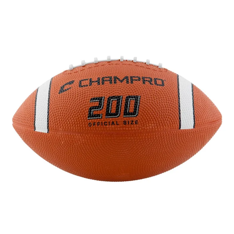 MyHackerTech 200 Rubber Football in brown leather finish