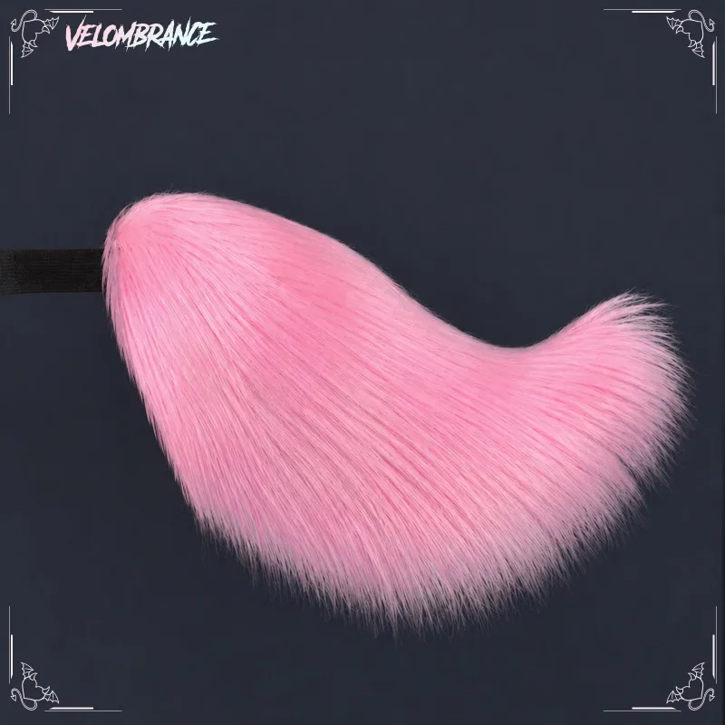 Koruraclub Cosplay Fox Tail AT03 pink plush accessory