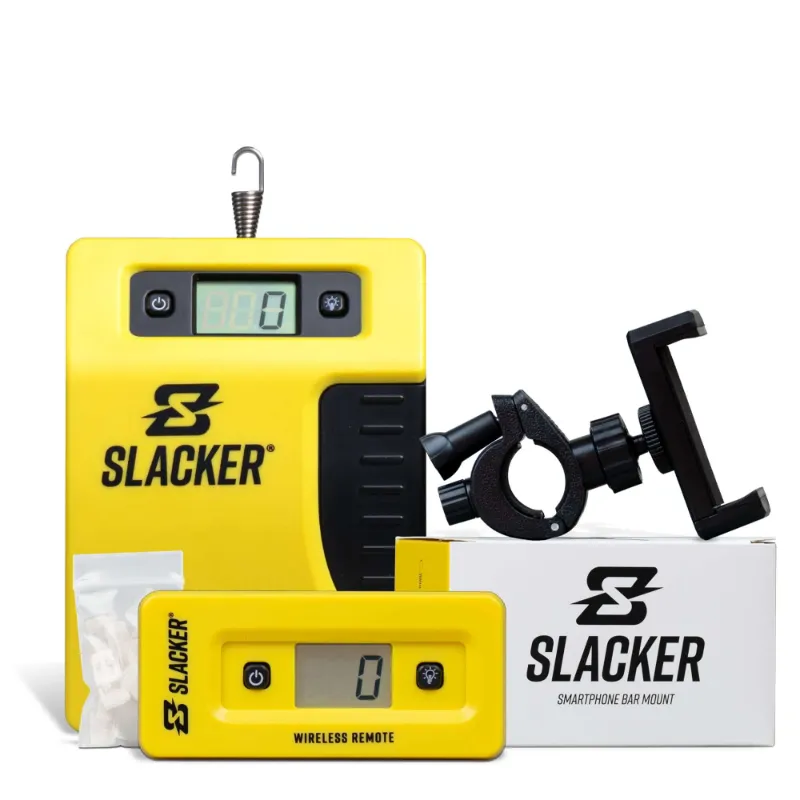 Slacker Premium Tuning Kit with wireless remote display and bar mount