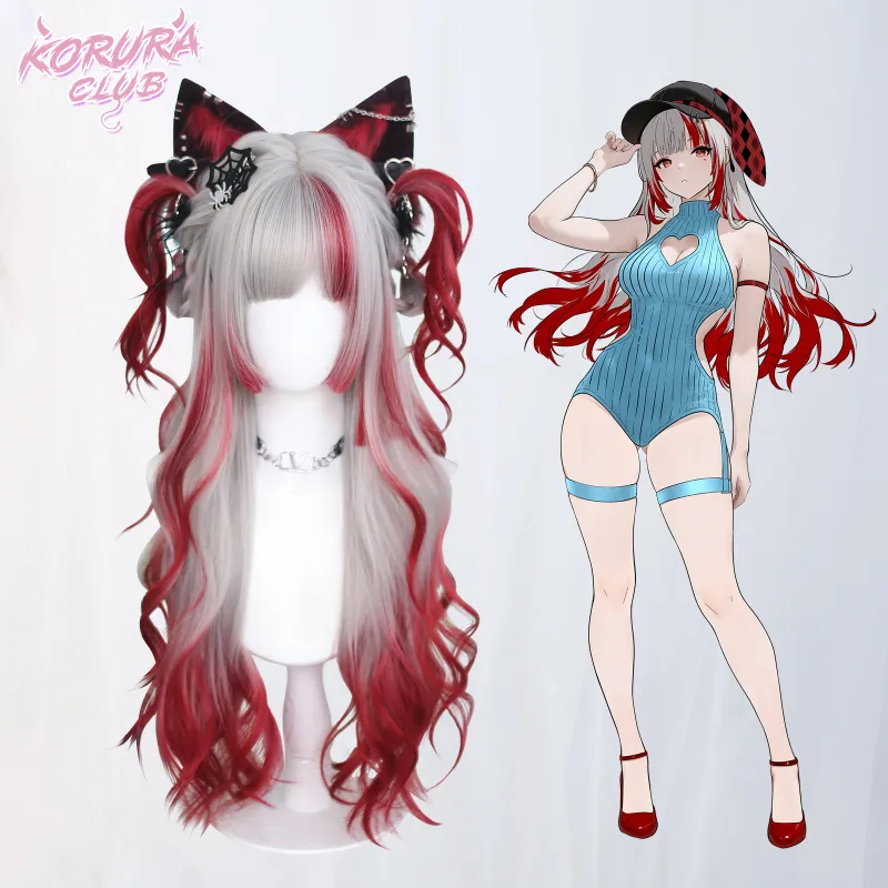 Koruraclub Korura Original Wig #008 AkaiYoru Hime wig in multiple colorways