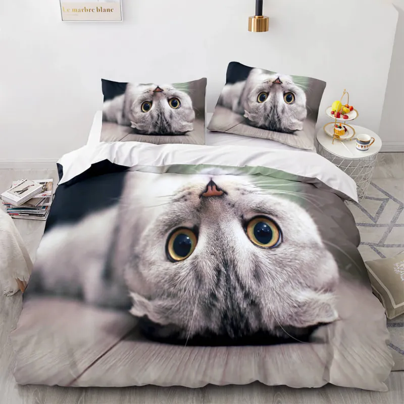 EBuycos Animal World Cosplay Bedding Set Duvet Cover Without Filler