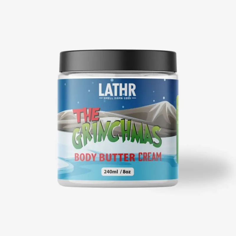 LATHR Body Butter Cream Grinchmas limited edition moisturizer